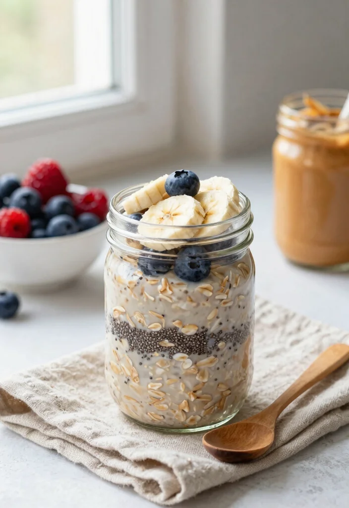 12 Healthy Peanut Butter Recipes for Balanced Everyday Meals 1 12 Healthy Peanut Butter Recipes for Balanced Everyday Meals 1. Peanut Butter Overnight Oats 0