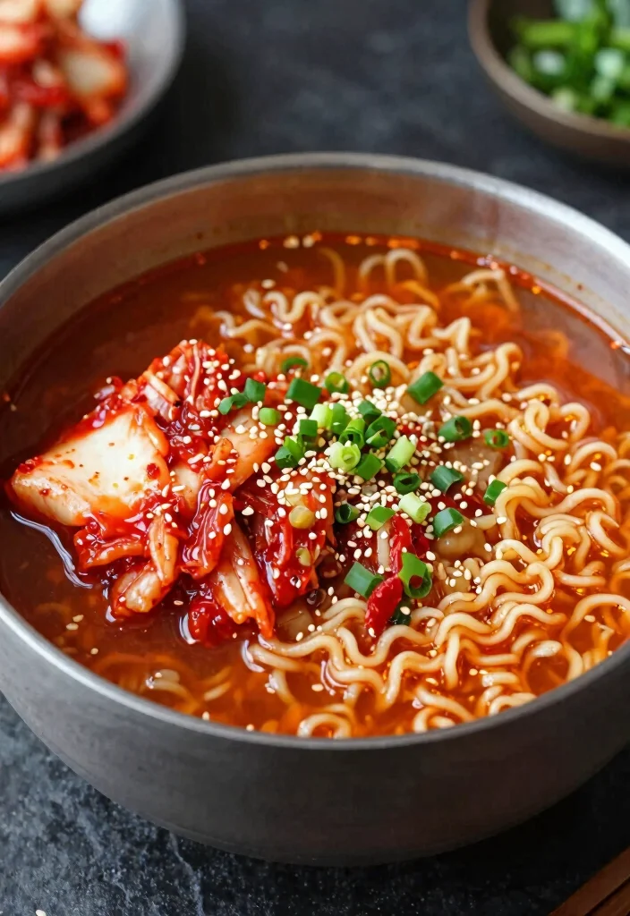 12 Healthy Ramen Recipes for Lighter Comfort Bowls 6. Kimchi Ramen 0