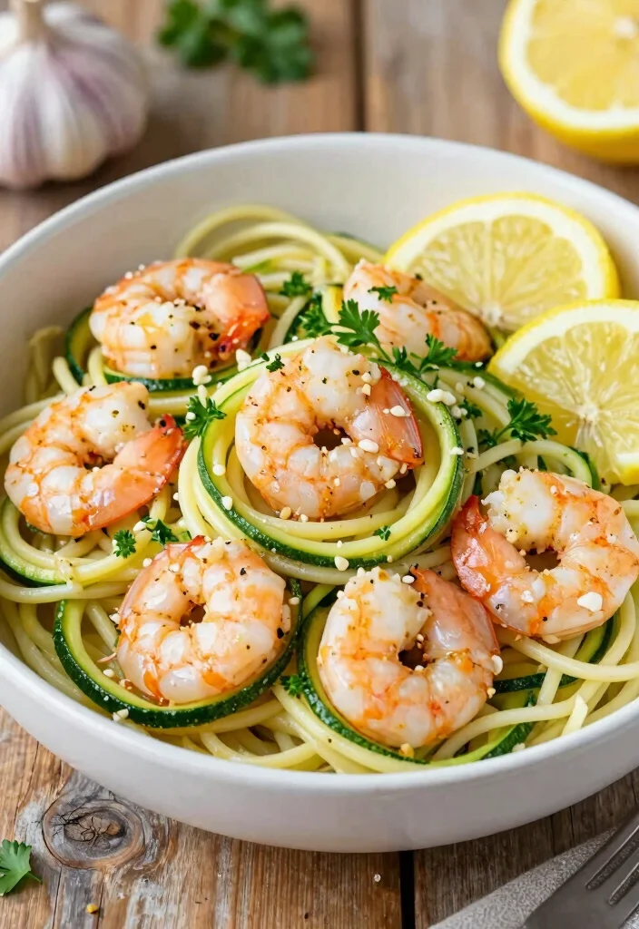 12 Keto Seafood Recipes for Easy Low Carb Dinners 11. Shrimp Scampi Zoodles 0