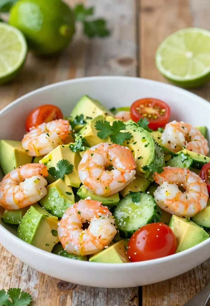 12 Keto Seafood Recipes for Easy Low Carb Dinners 8. Shrimp and Avocado Salad 0