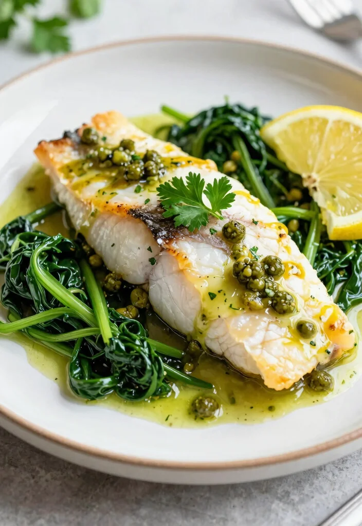 12 Keto Seafood Recipes for Easy Low Carb Dinners 9. Fish Piccata with Capers 0