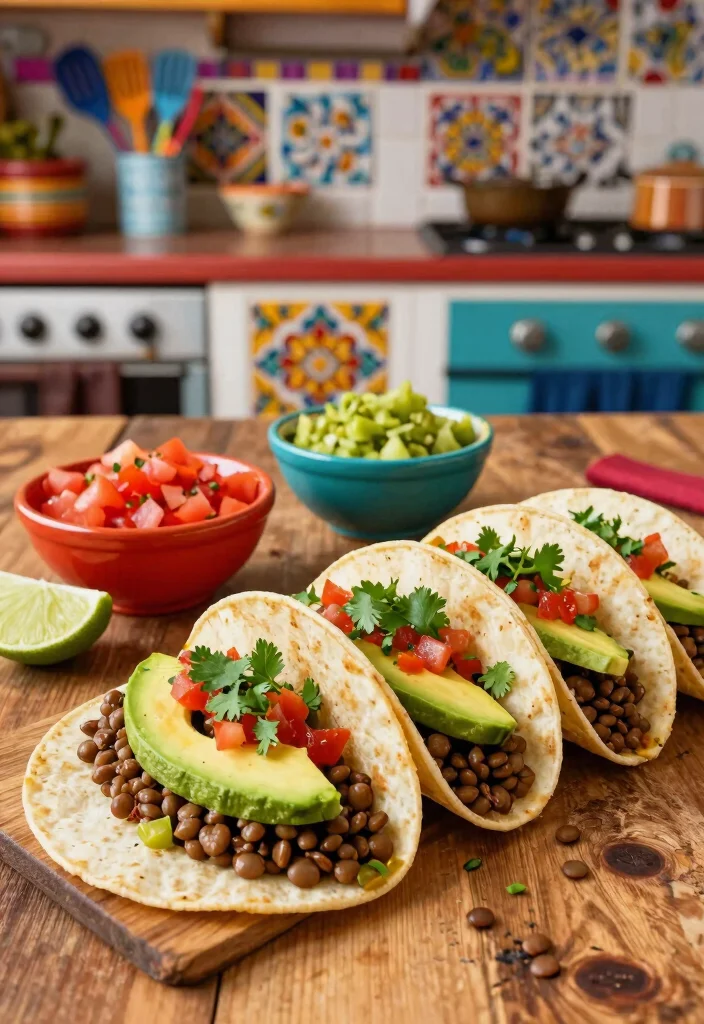 12 Lentil Dinner Recipes for Hearty Plant Based Meals 1. Spicy Lentil Tacos 0