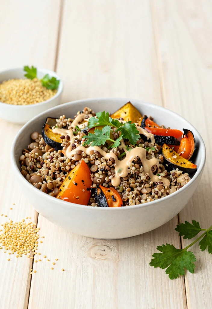 12 Lentil Dinner Recipes for Hearty Plant Based Meals 10. Lentil Quinoa Bowl 0