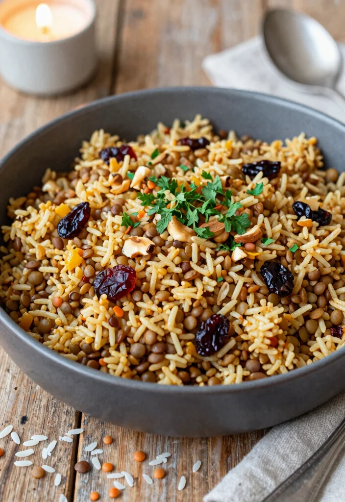 12 Lentil Dinner Recipes for Hearty Plant Based Meals 7. One Pot Lentil Pilaf 0