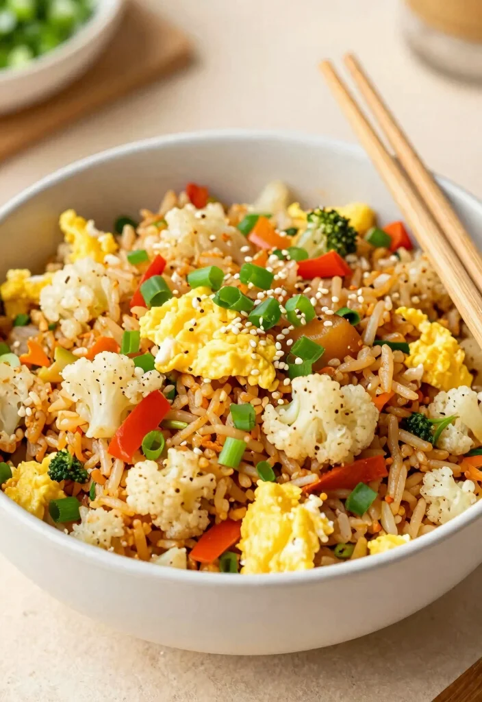 12 Low Calorie Keto Recipes for Light Low Carb Meals 2. Cauliflower Fried Rice 0
