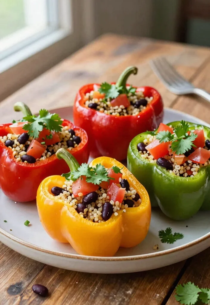 12 Low Cholesterol Dinner Recipes for Heart Smart Meals 1 12 Low Cholesterol Dinner Recipes for Heart Smart Meals 1. Quinoa Black Bean Stuffed Peppers 0