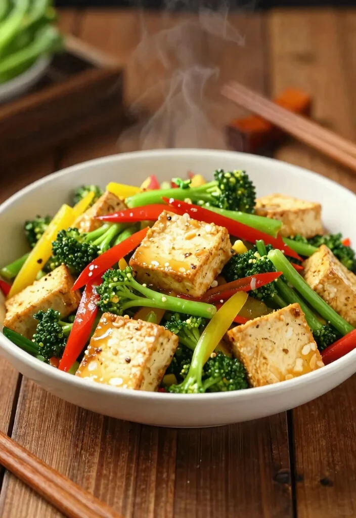12 Low Cholesterol Dinner Recipes for Heart Smart Meals 111 12 Low Cholesterol Dinner Recipes for Heart Smart Meals 11. Vegetable Stir Fry with Tofu 0