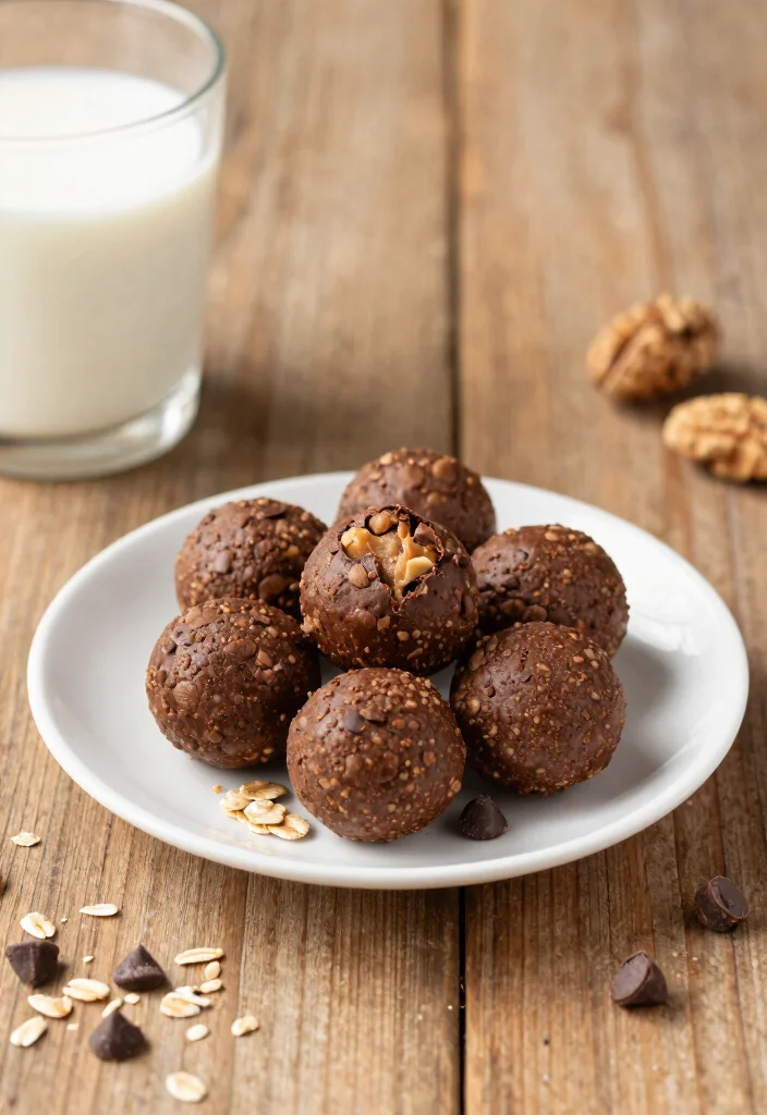 12 Peanut Butter Dessert Recipes for Rich Creamy Sweets 34 12 Peanut Butter Dessert Recipes for Rich Creamy Sweets 4. Chocolate Peanut Butter Protein Balls 0