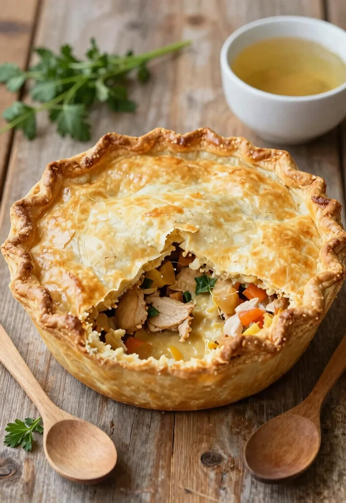 12 Puff Pastry Dinner Recipes for Easy Baked Dishes 12 12 Puff Pastry Dinner Recipes for Easy Baked Dishes 2. Chicken Pot Pie with Puff Pastry Crust 0