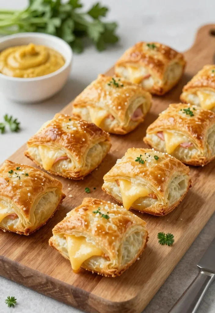 12 Puff Pastry Dinner Recipes for Easy Baked Dishes 34 12 Puff Pastry Dinner Recipes for Easy Baked Dishes 4. Ham and Cheese Puff Pastry Rolls 0