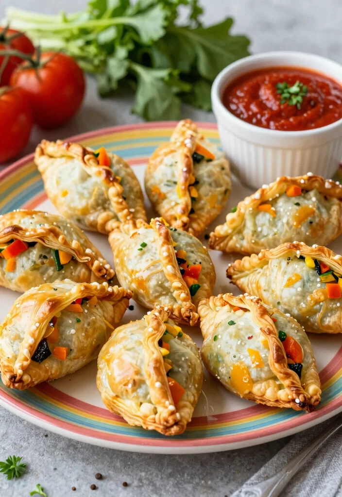 12 Puff Pastry Dinner Recipes for Easy Baked Dishes 45 12 Puff Pastry Dinner Recipes for Easy Baked Dishes 5. Savory Vegetable Puff Pastry Pockets 0