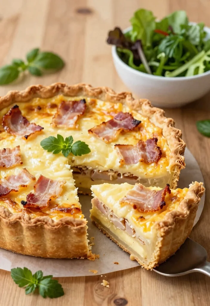 12 Puff Pastry Dinner Recipes for Easy Baked Dishes 78 12 Puff Pastry Dinner Recipes for Easy Baked Dishes 8. Classic Quiche Lorraine with Puff Pastry Crust 0