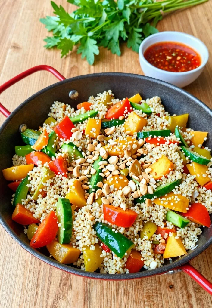 12 Quinoa Dinner Recipes for Balanced Protein Rich Meals 3. Spicy Thai Quinoa Stir Fry 0