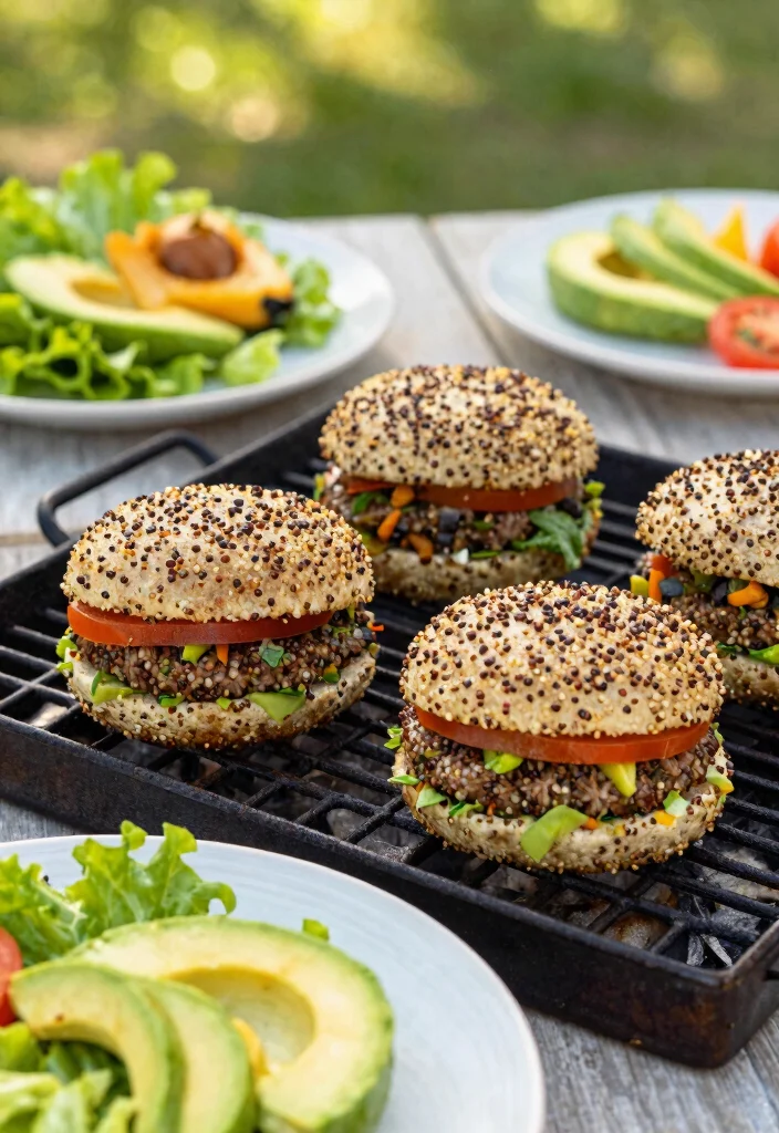 12 Quinoa Dinner Recipes for Balanced Protein Rich Meals 4. Quinoa Veggie Burgers 0