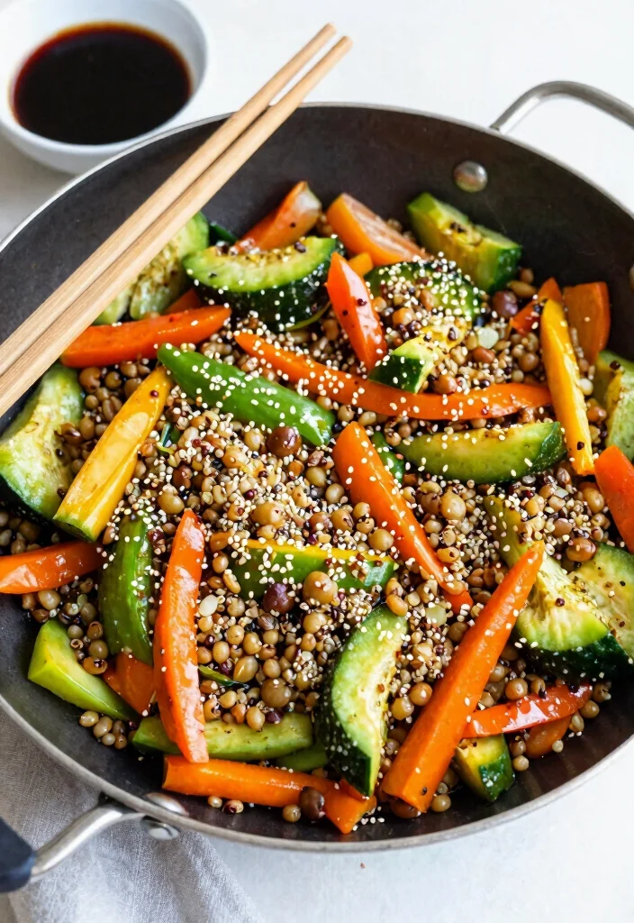 12 Quinoa Dinner Recipes for Balanced Protein Rich Meals 6. Quinoa Lentil and Veggie Stir Fry 0