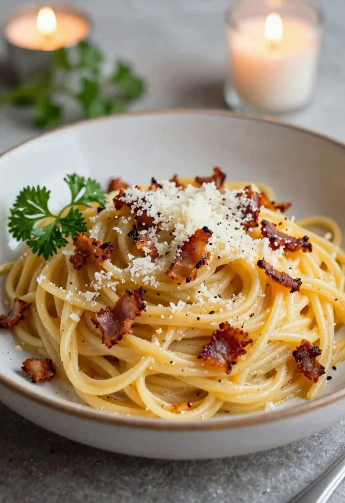 12 Savory Dinner Recipes for Hearty Weeknight Meals 11. Spaghetti Carbonara 0