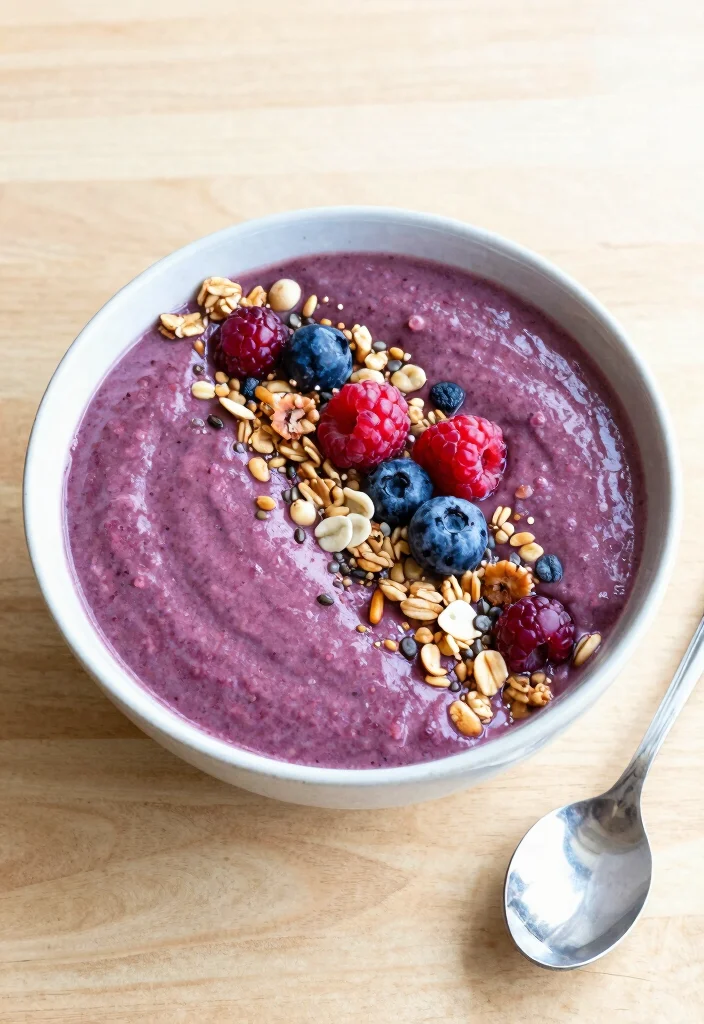 12 Vegan Alkaline Recipes for Clean Balanced Eating 89 12 Vegan Alkaline Recipes for Clean Balanced Eating 9. Superfood Berry Smoothie Bowl 0