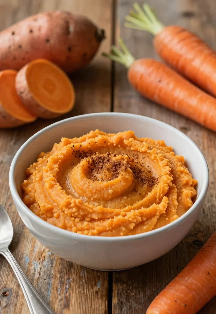 12 Vegan Carrot Recipes for Simple Sweet and Savory Dishes 10. Carrot and Sweet Potato Mash 0