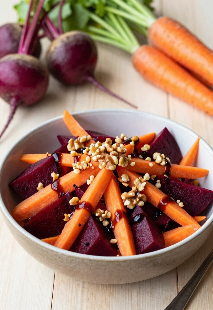 12 Vegan Carrot Recipes for Simple Sweet and Savory Dishes 12. Carrot and Beetroot Salad 0