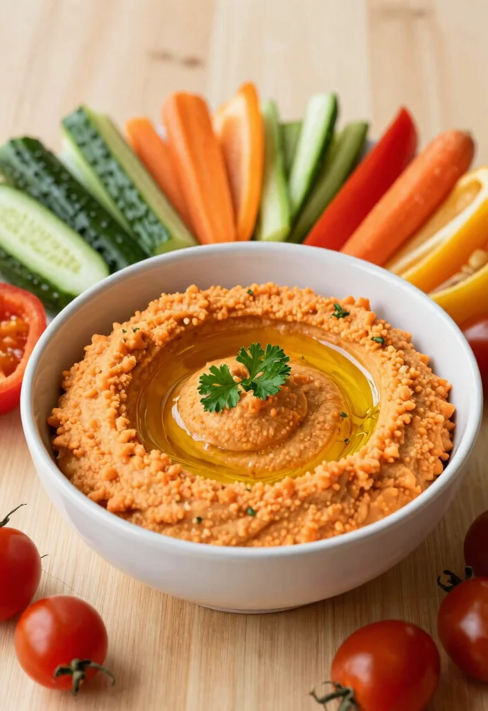 12 Vegan Carrot Recipes for Simple Sweet and Savory Dishes 2. Savory Carrot Hummus 0