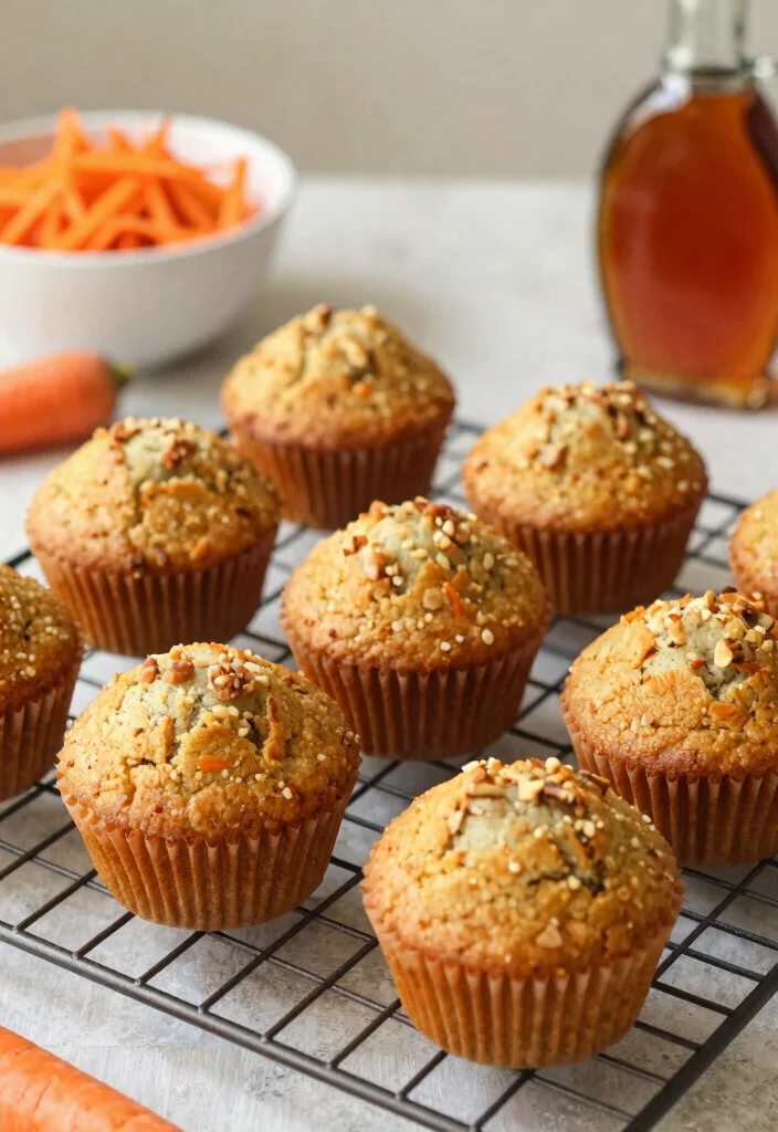 12 Vegan Carrot Recipes for Simple Sweet and Savory Dishes 4. Spiced Carrot Muffins 0