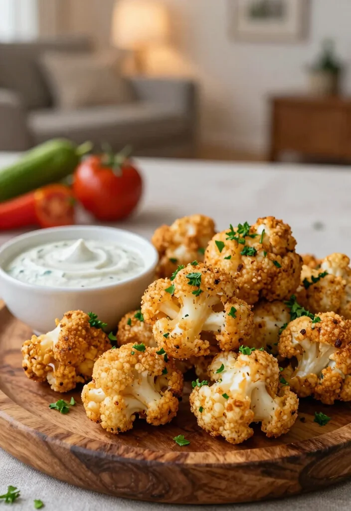 12 Vegan Cauliflower Recipes for Crispy Comfort Meals 1. Crispy Buffalo Cauliflower Bites 0