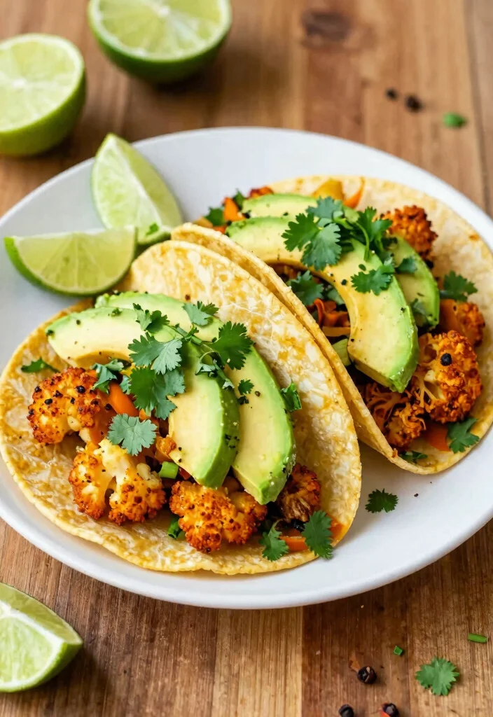 12 Vegan Cauliflower Recipes for Crispy Comfort Meals 3. Vegan Cauliflower Tacos 0