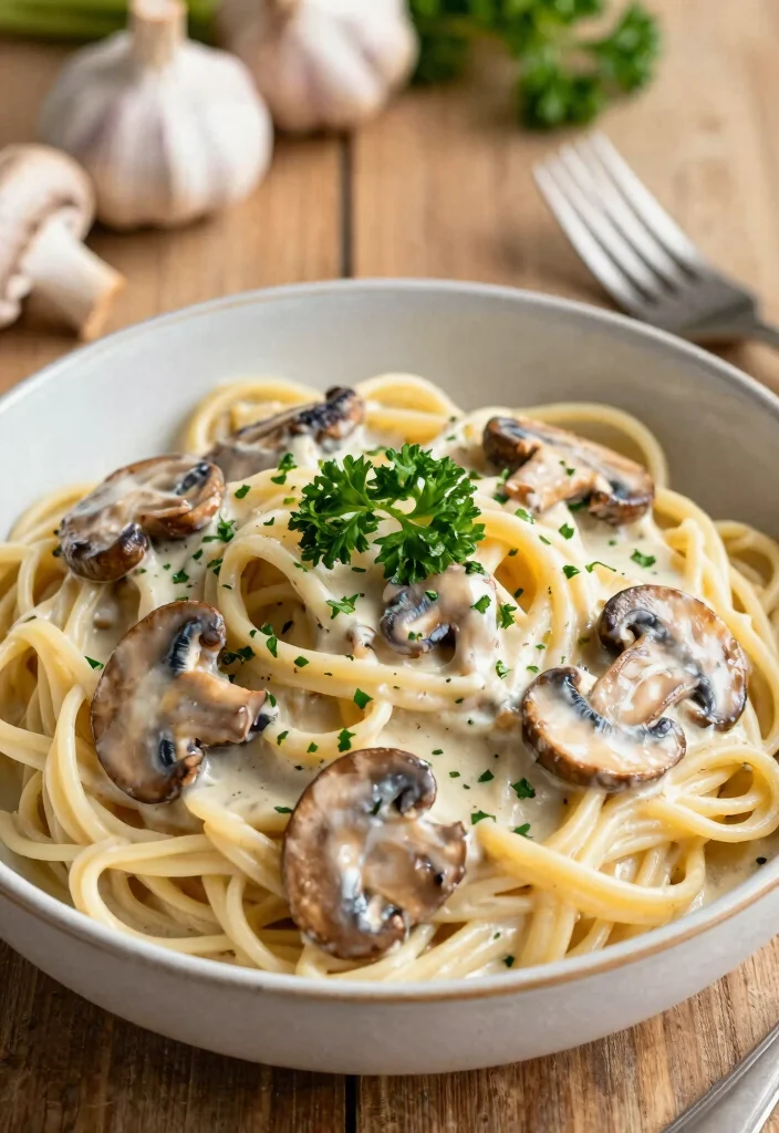 12 Vegan Portobello Mushroom Recipes with Meaty Texture 111 12 Vegan Portobello Mushroom Recipes with Meaty Texture 11. Portobello Mushroom Pasta 0