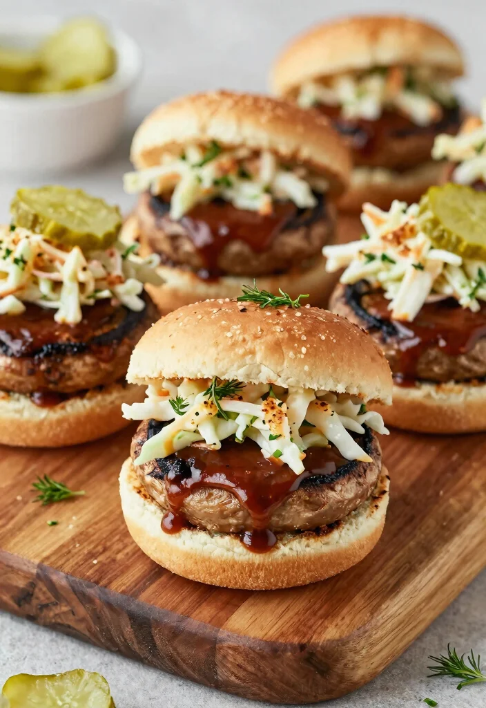 12 Vegan Portobello Mushroom Recipes with Meaty Texture 89 12 Vegan Portobello Mushroom Recipes with Meaty Texture 9. BBQ Portobello Mushroom Sliders 0