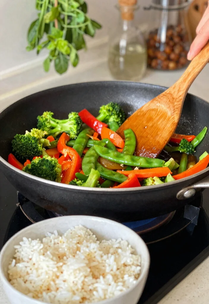 12 Vegetable Dinner Recipes for Simple Meatless Cooking 12 12 Vegetable Dinner Recipes for Simple Meatless Cooking 2. Rainbow Vegetable Stir Fry 0