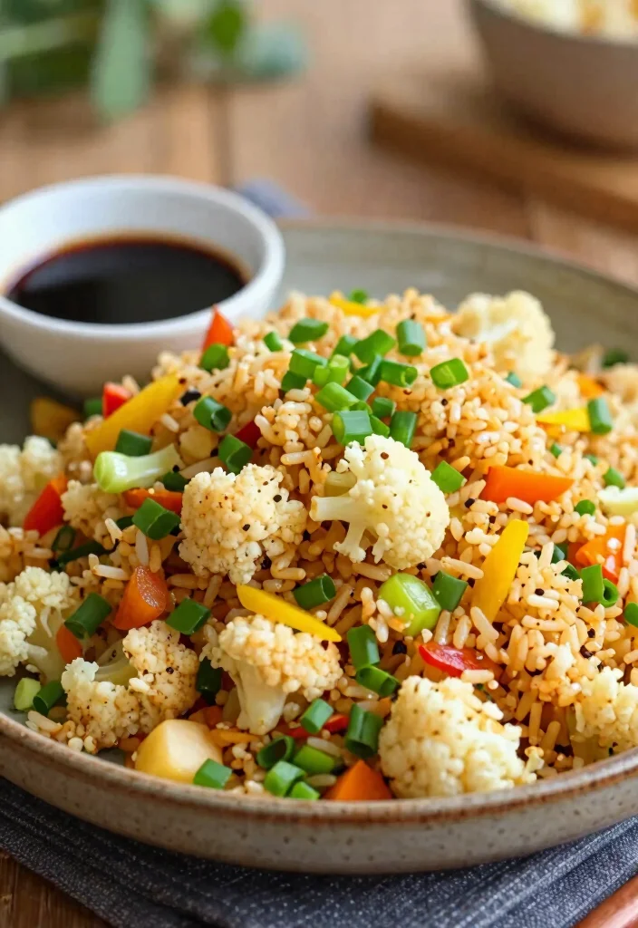 12 Vegetable Dinner Recipes for Simple Meatless Cooking 56 12 Vegetable Dinner Recipes for Simple Meatless Cooking 6. Veggie Packed Cauliflower Fried Rice 0