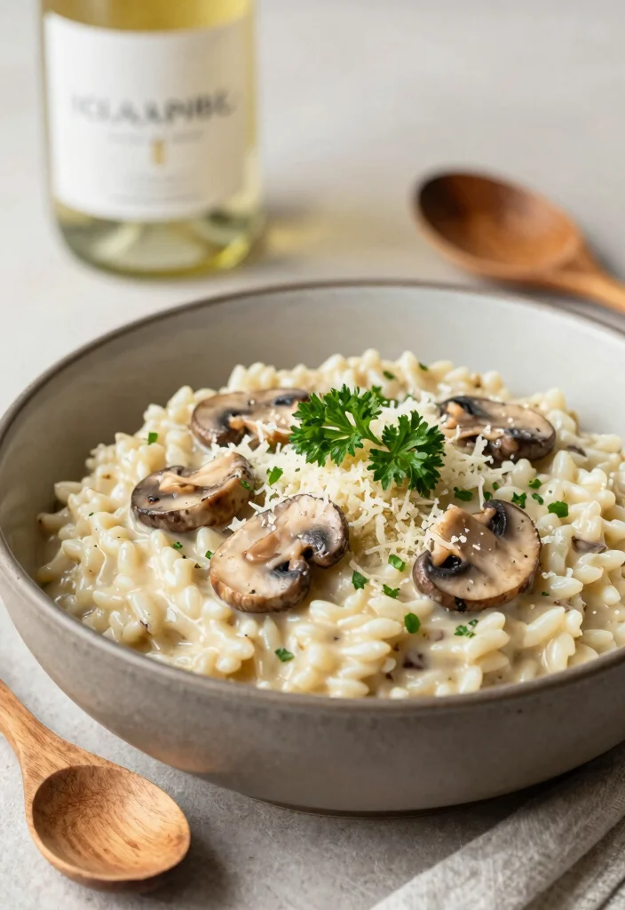 12 Vegetable Dinner Recipes for Simple Meatless Cooking 89 12 Vegetable Dinner Recipes for Simple Meatless Cooking 9. Creamy Mushroom Risotto 0