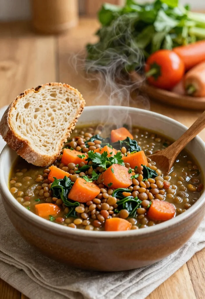 12 Whole Food Vegan Recipes for Clean Plant Based Eating 4. Lentil and Vegetable Stew 0