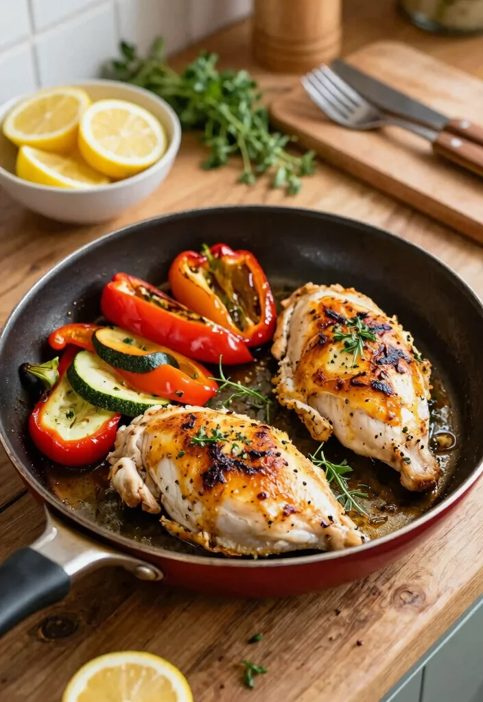 12 Whole30 Dinner Recipes for Clean Simple Eating 1 12 Whole30 Dinner Recipes for Clean Simple Eating 1. Lemon Garlic Herb Chicken Skillet 0