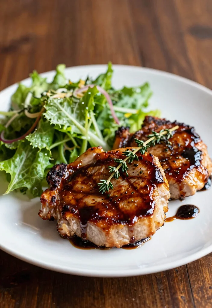 12 Whole30 Dinner Recipes for Clean Simple Eating 89 12 Whole30 Dinner Recipes for Clean Simple Eating 9. Balsamic Glazed Pork Chops 0