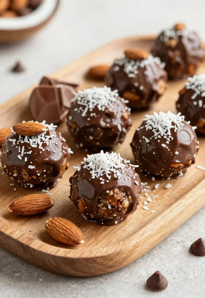 14 Sweet Dessert Recipes for Every Sugar Craving 78 14 Sweet Dessert Recipes for Every Sugar Craving 8. Almond Joy Energy Bites 0